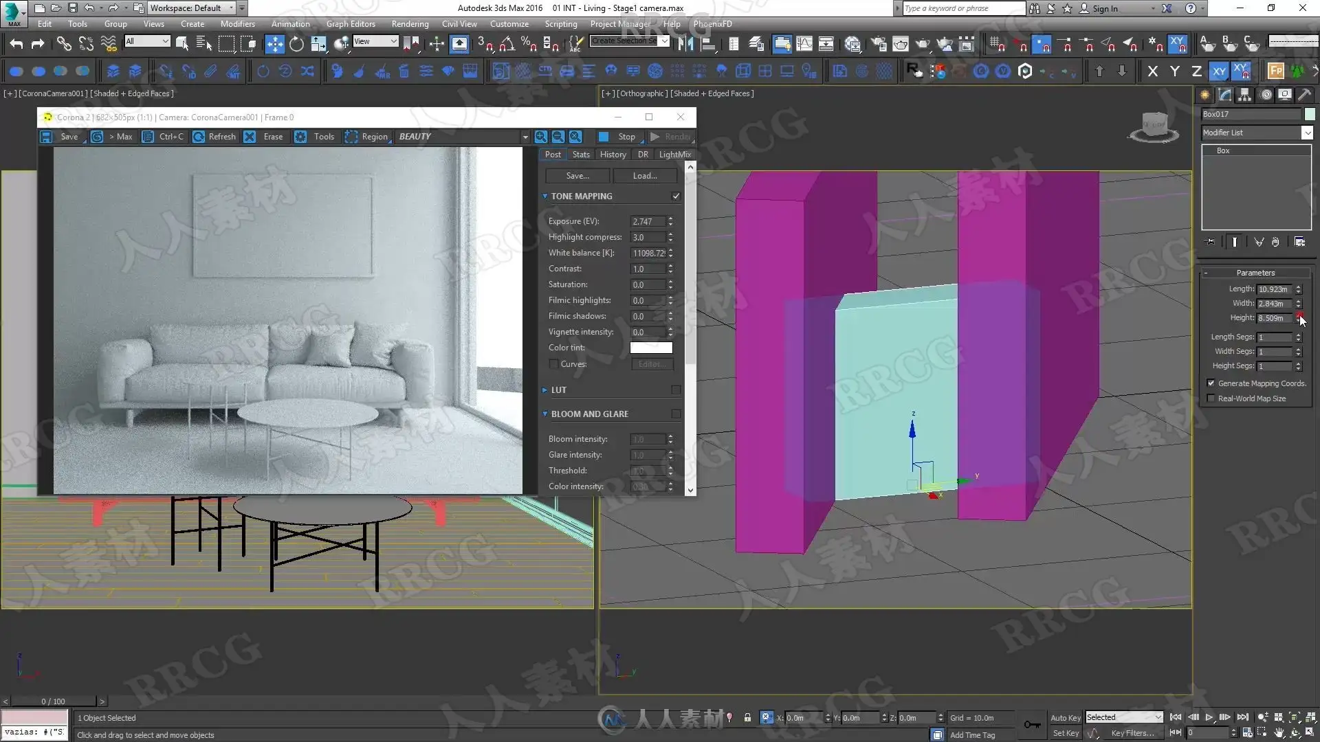 【新提醒】3dsmax中Corona室内场景可视化渲染技术视频教程 3D与动画教程 人人CG (2)