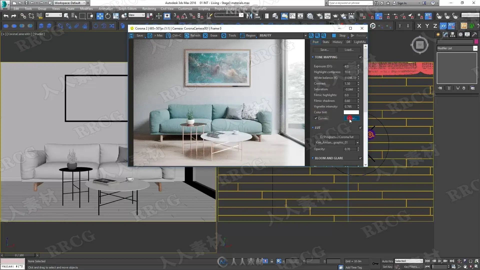 【新提醒】3dsmax中Corona室内场景可视化渲染技术视频教程 3D与动画教程 人人CG (3)