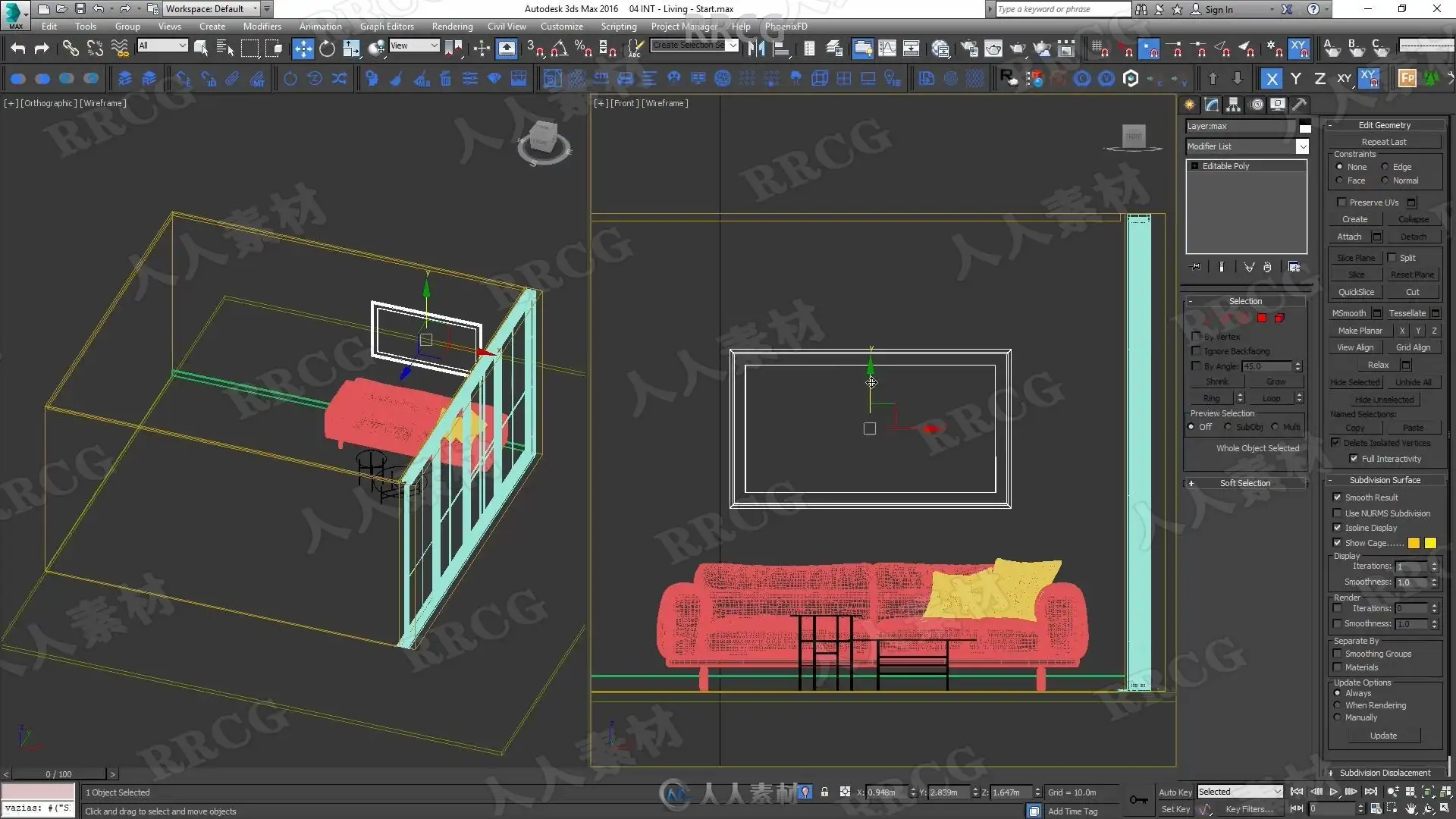【新提醒】3dsmax中Corona室内场景可视化渲染技术视频教程 3D与动画教程 人人CG (1)