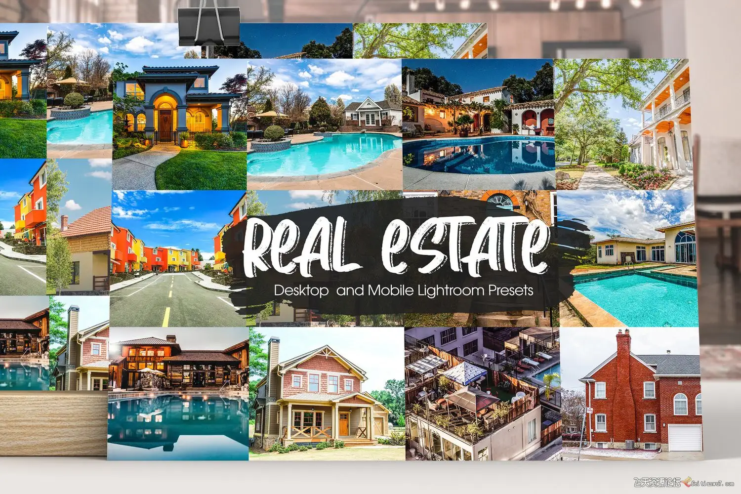 明亮通透房地产景观摄影后期Lightroom预设Real Estate Showcase Lightroom Presets