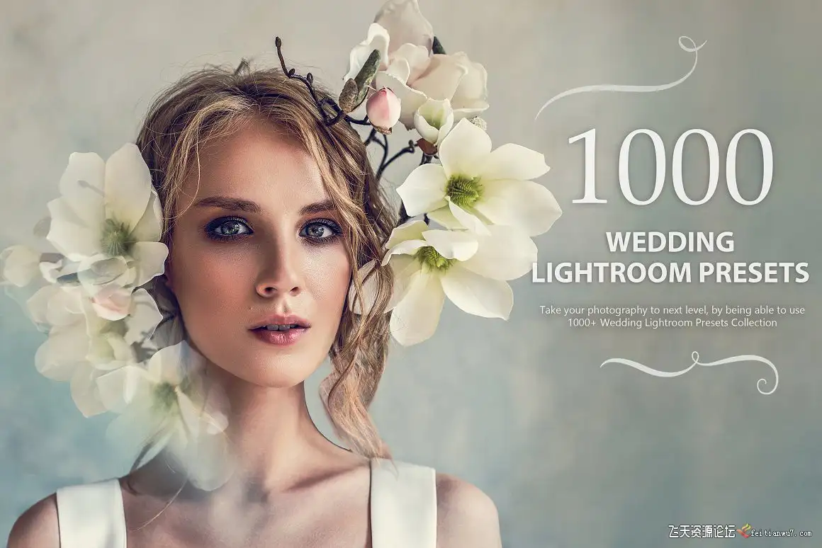 1000多种婚礼人像Lightroom预设合集1000+ Wedding Lightroom Presets