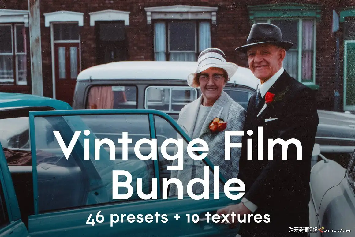 经典模拟复古电影胶片LR预设+纹理Vintage Film LR Presets & Textures