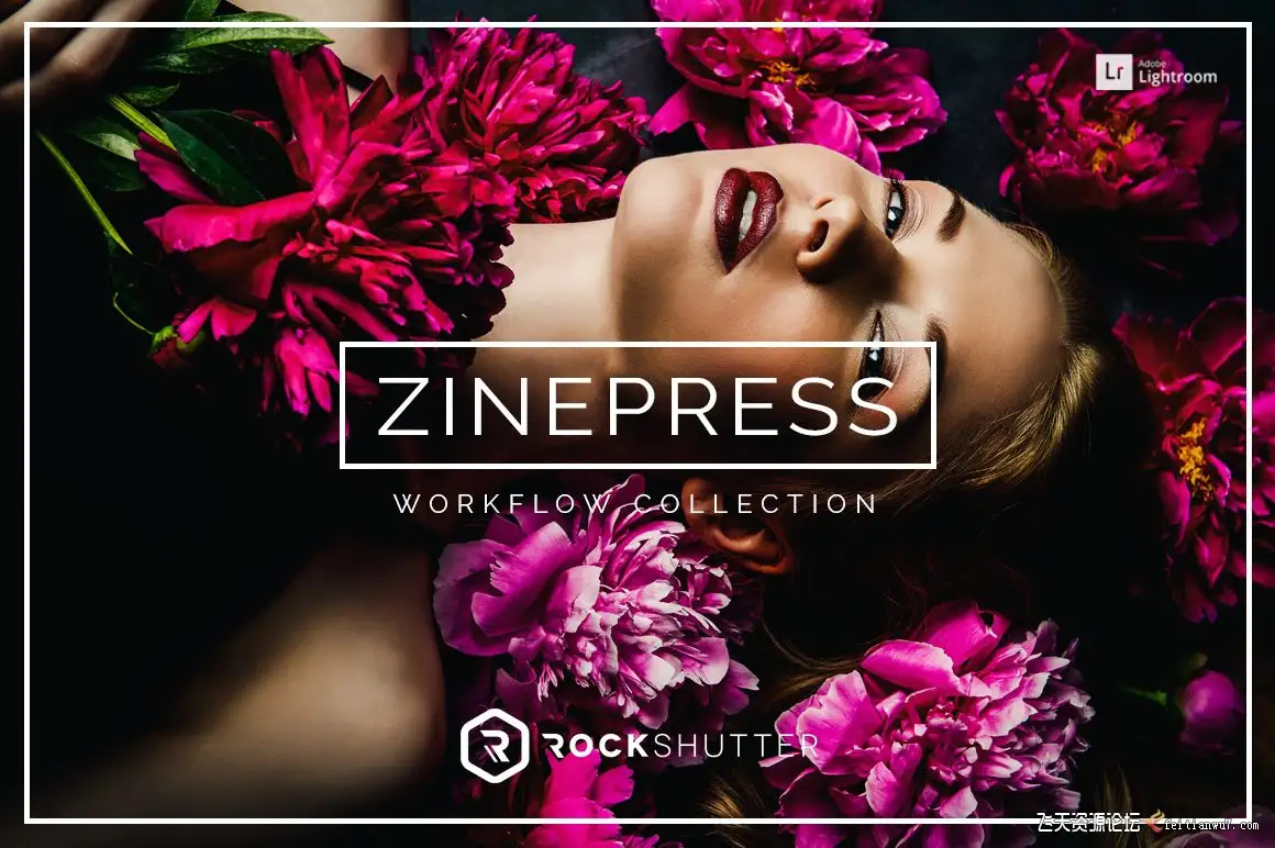时尚杂志人像Lightroom预设Zinepress Lightroom Presets