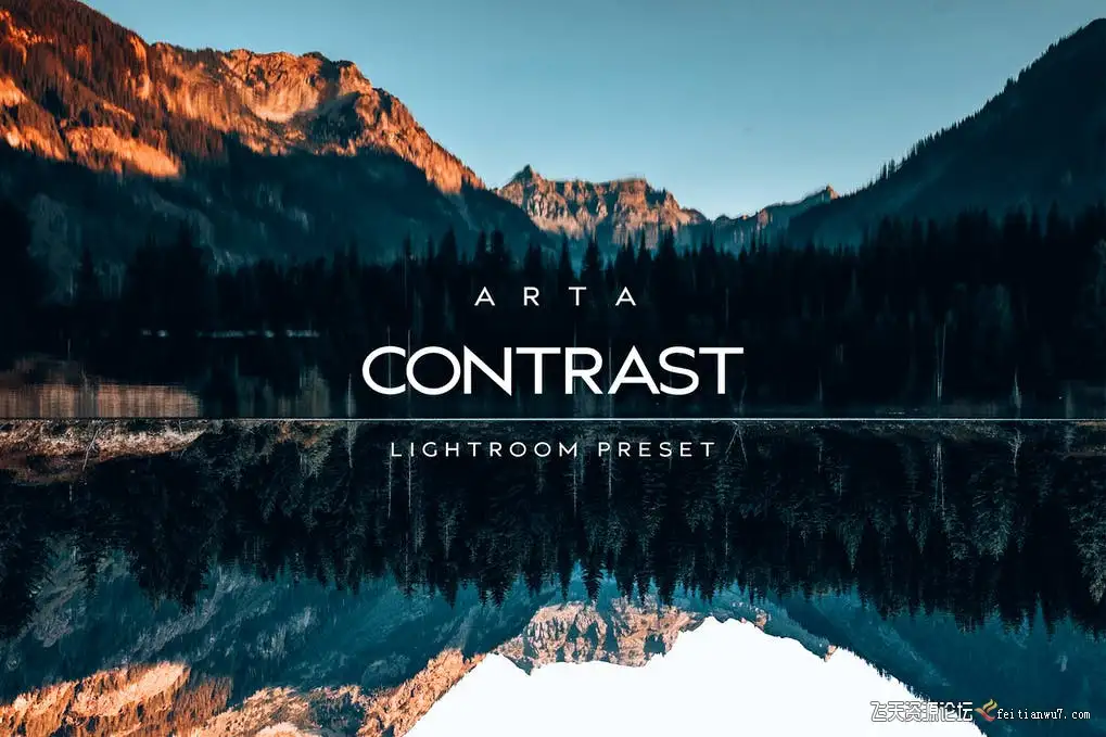 INS博客现代电影旅行风光摄影后期LR预设/APP滤镜ARTA Contrast Preset