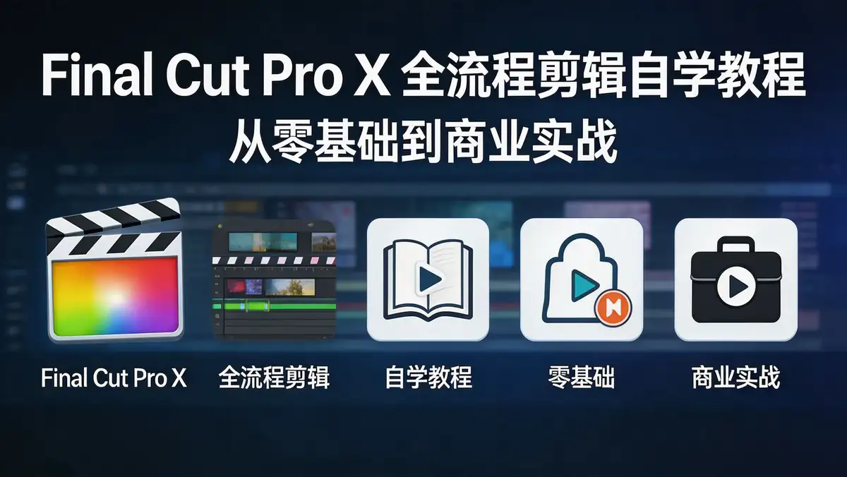 Final Cut Pro X 全流程剪辑自学教程 | 从零基础到商业实战插图 442367e821b14cf98d9bdb83a5e1e0ac~tplv a9rns2rl98 image.jpeg