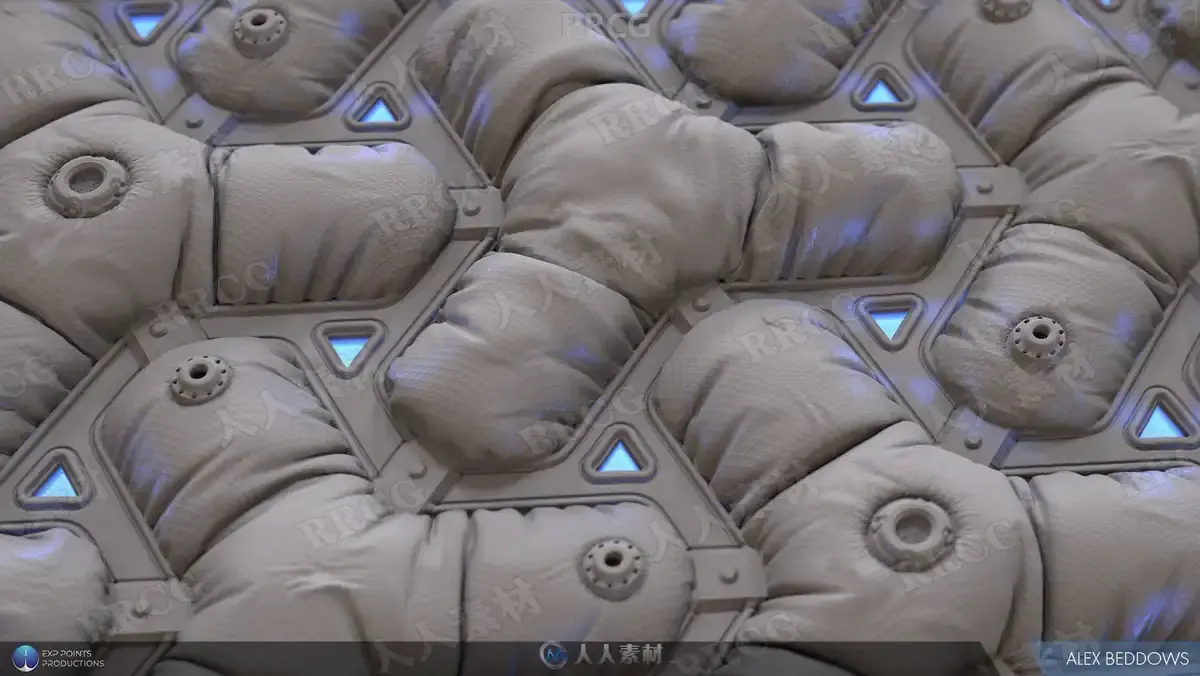 Substance Designer织物布料材质实例制作视频教程