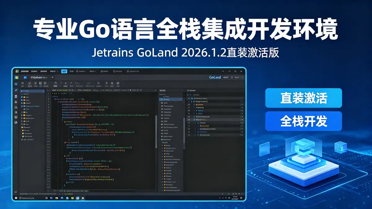JetBrains GoLand 2026.1.2 直装激活版 | 专业 Go 语言全栈集成开发环境插图 888efa45d5714d9a8befe78521484c86.jpeg~tplv a9rns2rl98 image raw b