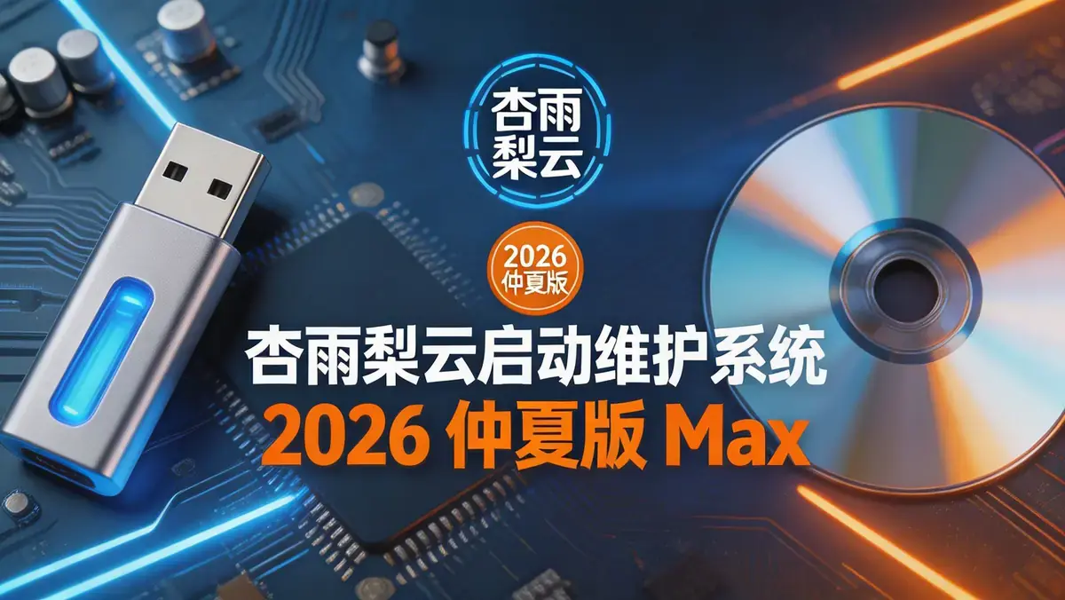 杏雨梨云启动维护系统 2026 仲夏版 Max插图 udog1wf9Ki