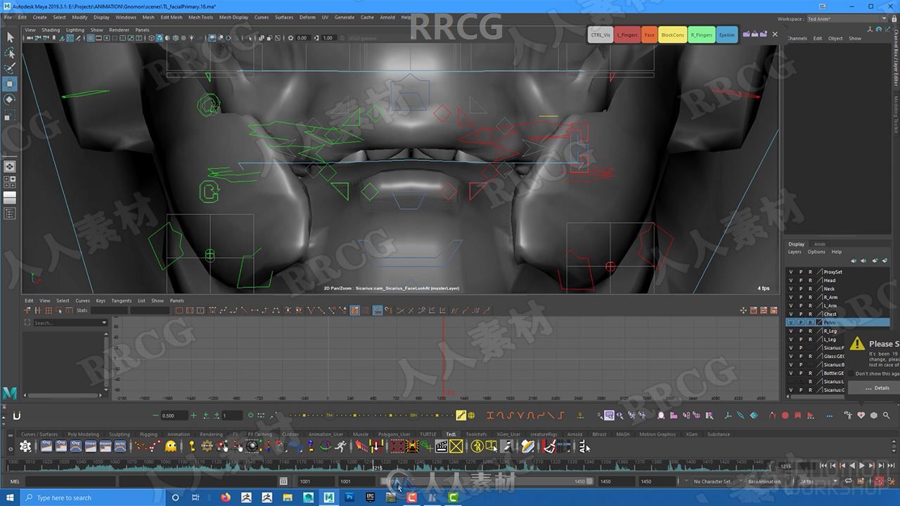 <a href='https://www.sblzyw.com/tag/maya'>maya</a> 影视级写实角色动画表演实战教程第二季|ILM 首席亲授 面部表情与身心融合技法 (6)