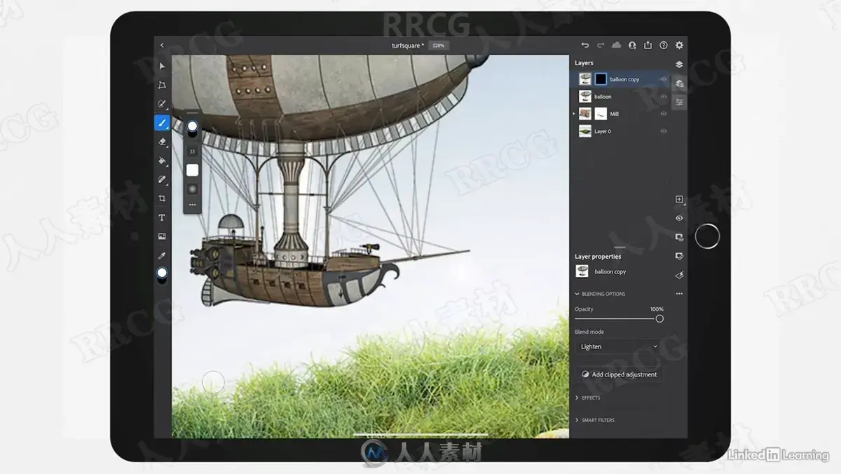 iPad 版 Photoshop 基础与后期合成实战教程|41 节精讲 附完整源文件 (5)