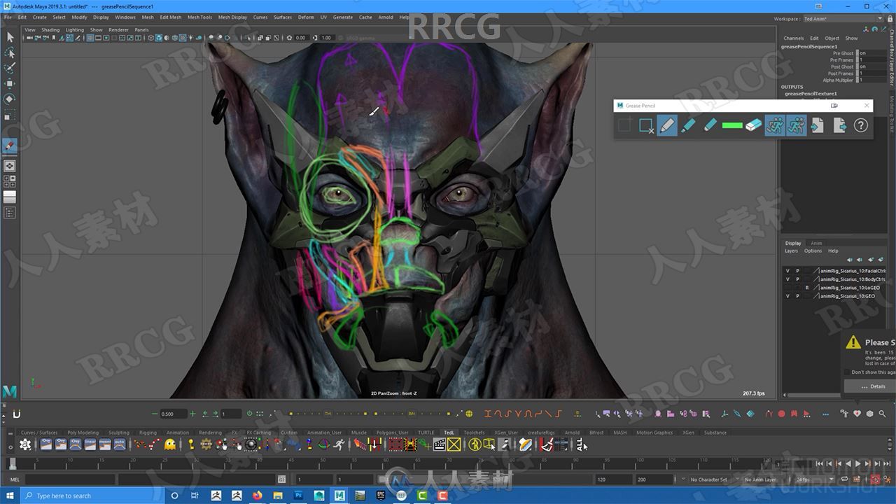 <a href='https://www.sblzyw.com/tag/maya'>maya</a> 影视级写实角色动画表演实战教程第二季|ILM 首席亲授 面部表情与身心融合技法 (5)