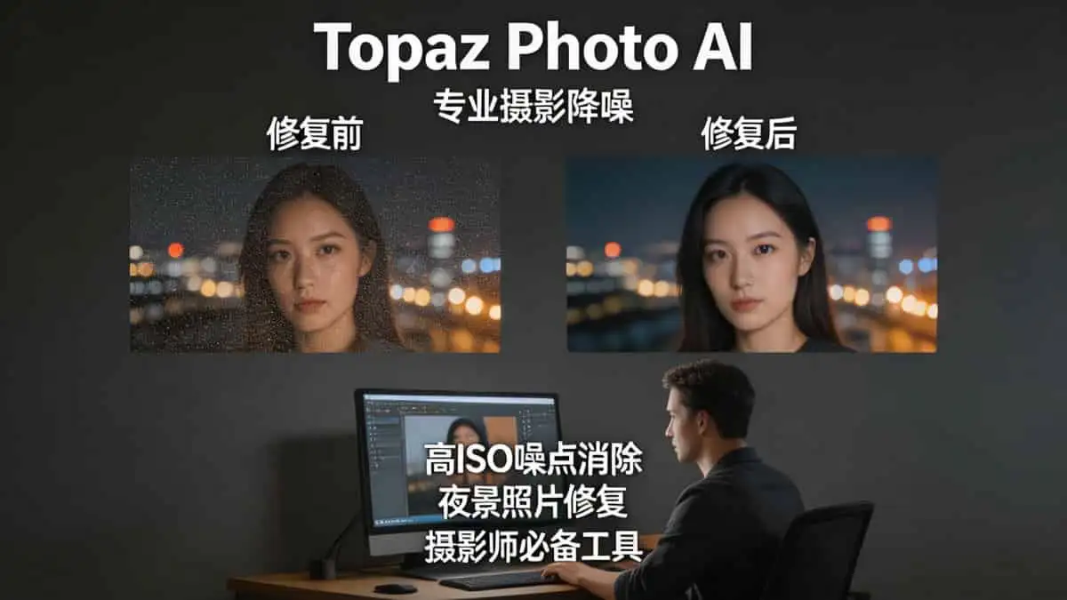Topaz Photo 专业 AI 图片降噪软件 v1.6.1 全功能解锁直装版 (3)
