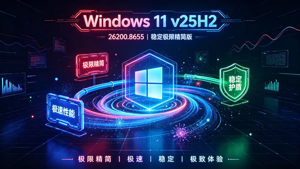 Windows 11 v25H2 (26200.8655) 小修稳定极限精简版 (3)