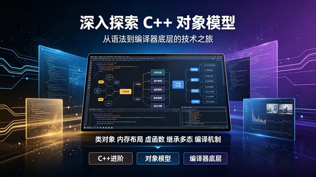 深入探索C++对象模型技术之巅：从底层机制到高级语义全景解析