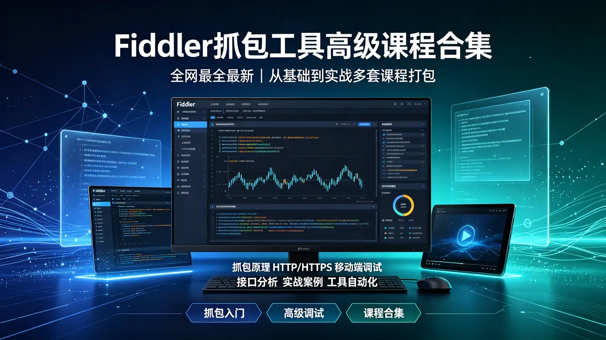 [模拟器/工具使用] 抓包好帮手Fiddler：从零基础到高级实战，全网最全合集（含HTTP/TCP/IP协议、易语言二次开发、JMeter联动）