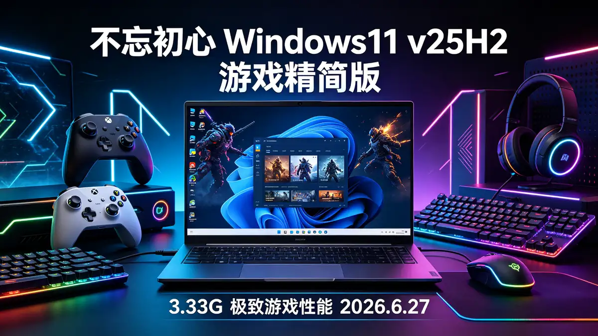 <a href='https://520zyw.com/tag/%e4%b8%8d%e5%bf%98%e5%88%9d%e5%bf%83%e6%b8%b8%e6%88%8f%e7%89%88'>不忘初心游戏版</a>, <a href='https://520zyw.com/tag/win11%e7%b2%be%e7%ae%80%e7%89%88'>Win11精简版</a>, <a href='https://520zyw.com/tag/%e6%b8%b8%e6%88%8f%e7%b3%bb%e7%bb%9f'>游戏系统</a>, <a href='https://520zyw.com/tag/%e7%b3%bb%e7%bb%9f%e4%bc%98%e5%8c%96'>系统优化</a>, <a href='https://520zyw.com/tag/%e4%bb%bb%e5%8a%a1%e6%a0%8f%e9%80%8f%e6%98%8e'>任务栏透明</a>, <a href='https://520zyw.com/tag/4k%e5%a3%81%e7%ba%b8'>4K壁纸</a>, <a href='https://520zyw.com/tag/%e8%bf%90%e8%a1%8c%e5%ba%93%e9%9b%86%e6%88%90'>运行库集成</a>, <a href='https://520zyw.com/tag/%e5%8f%b3%e9%94%ae%e5%8a%9f%e8%83%bd'>右键功能</a>, <a href='https://520zyw.com/tag/xbox%e7%bb%84%e4%bb%b6'>XBOX组件</a>, <a href='https://520zyw.com/tag/%e7%b3%bb%e7%bb%9f%e7%b2%be%e7%ae%80'>系统精简</a>, <a href='https://520zyw.com/tag/%e7%b3%bb%e7%bb%9f%e7%be%8e%e5%8c%96'>系统美化</a>, <a href='https://520zyw.com/tag/%e6%b8%b8%e6%88%8f%e7%a8%b3%e5%ae%9a%e6%80%a7'>游戏稳定性</a>