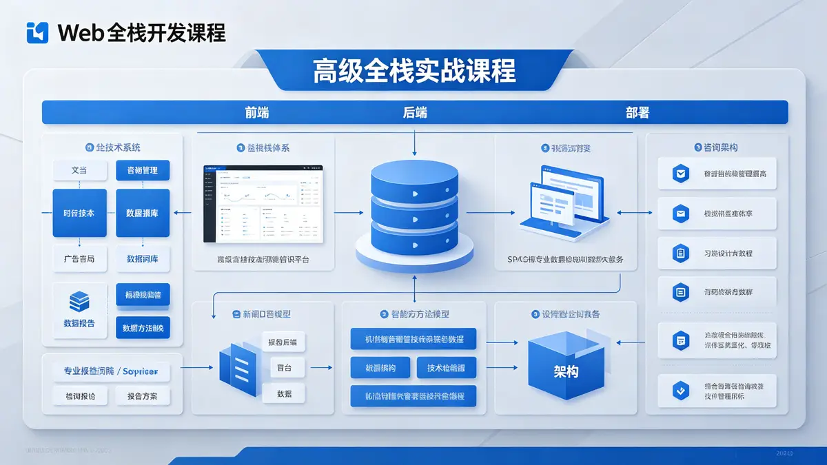 [Web开发合集] 全新升级-Web全栈开发进阶实战课：手把手攻克开发核心难题