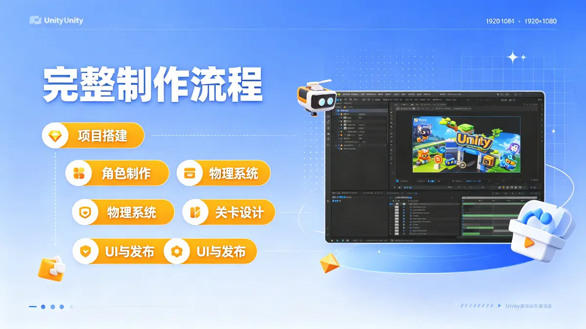 [Unity游戏开发教程] 零基础实战：Unity 2D版《愤怒的小鸟》完整制作工作流程
