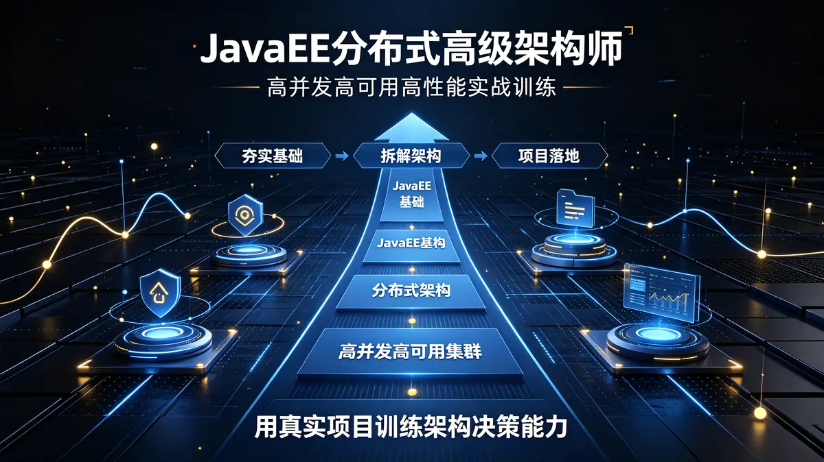 [Java架构师实训营] JavaEE企业级分布式高级架构师实战课程 大型互联网项目高并发/高可用/高性能架构设计