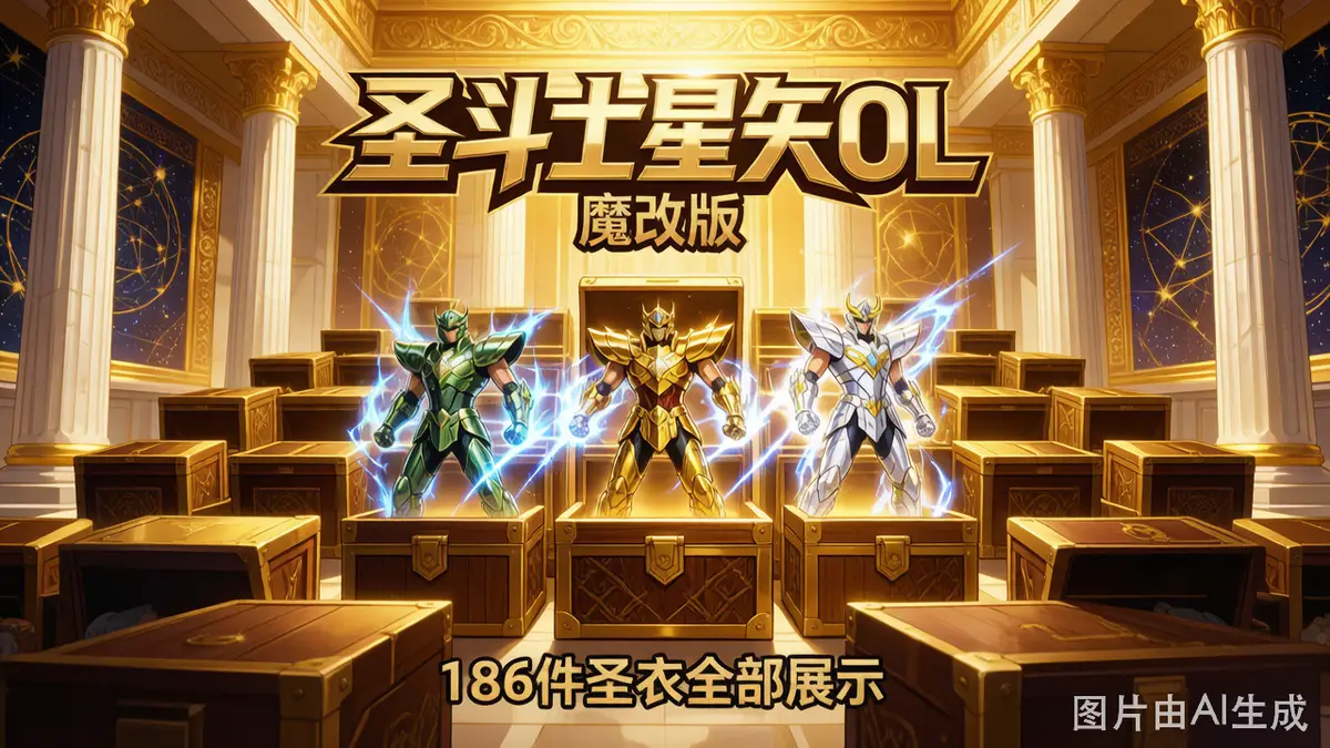 【精品网单】圣斗士星矢OL单机魔改版 (186件圣衣/单人副本/GM刷装备/稀有完整端)