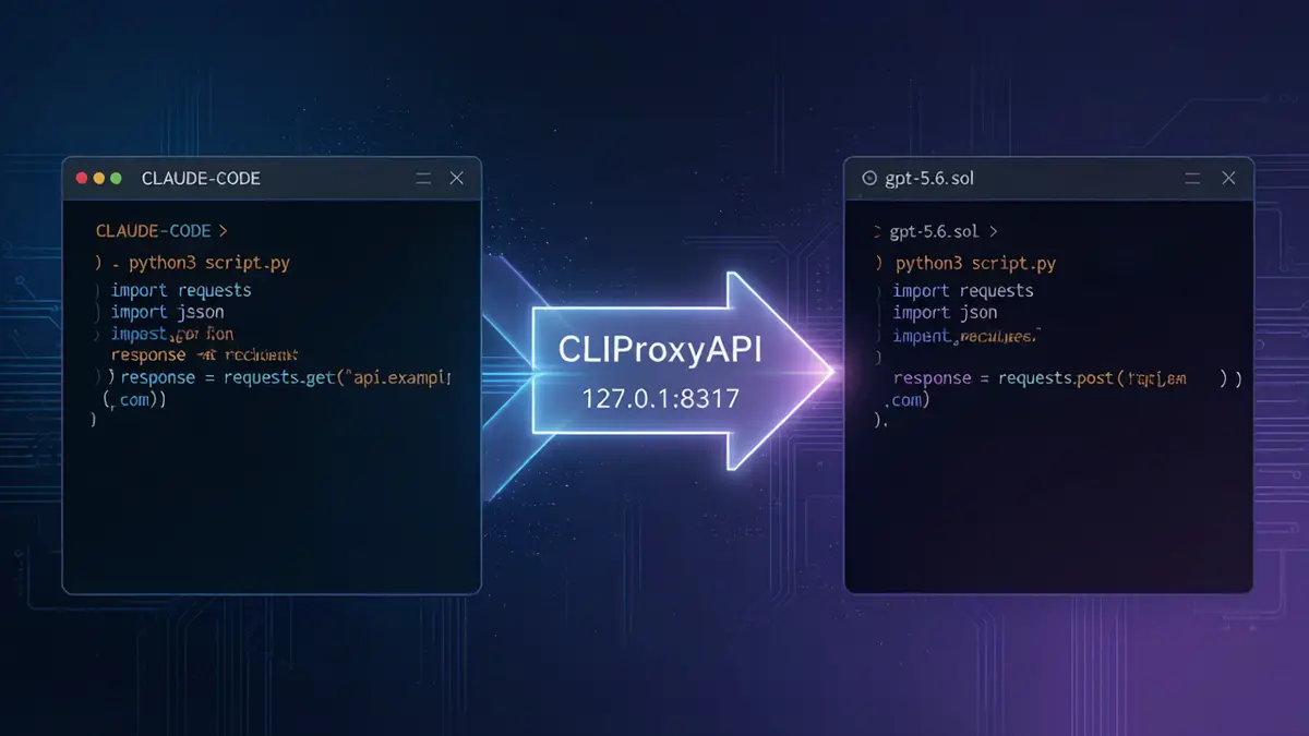 CLIProxyAPI 配置, Claude Code GPT 5.6 Sol, claudex 教程, Claude Code 更换模型, 模型代理 Claude Code