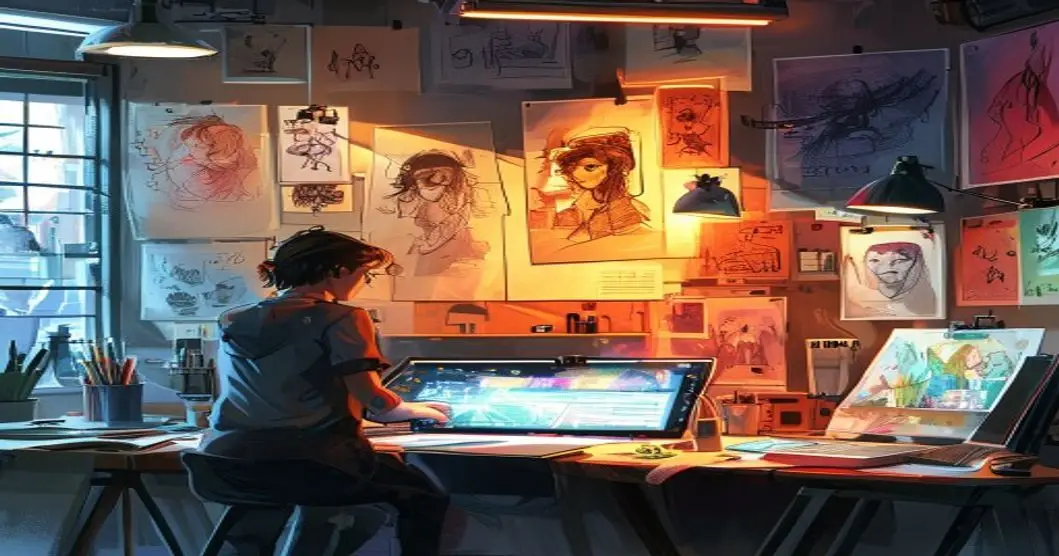 画画不是玄学：五个阶段拆解商业插画的核心技能树