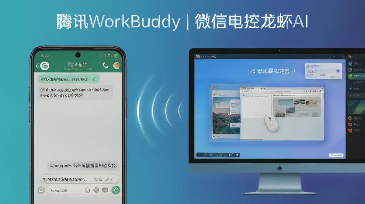 腾讯WorkBuddy龙虾AI自动化办公实战操作界面截面